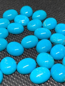 Turquoise Cabs 9x11 mm size Quality AAA 100% Natural Turquoise Gemstone cabs Pack of 2 Pc- Turquoise Cabochon -