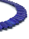 Lapis Necklace -CODE #19 -Lapis Square Shape Necklace- Lapis Fancy Necklace - Fancy Jewelry - Super Quality - Lapis Lazuli Necklace