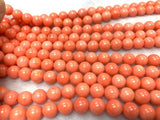 8mm Sea Bamboo Round Beads - Length 40cm- - Good Quality - Wholesale Beads