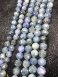 Half Strand 10MM Natural Blue Sapphire Round Faceted AA Quality Beads - Blue Sapphire Round Faceted 100% natural precious stone