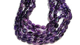 Amethyst  Oval Beads 7X9MM size , AAA Quality beads- length 14 inch