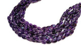 Amethyst  Oval Beads 7X9MM size , AAA Quality beads- length 14 inch