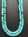 9MM Peruvian Opal Mystic Faceted Roundel, Opal Coating Beads, Top Quality Beads Full Strand 14"