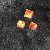 Sunstone Cabs 10mm- Sunstone Square Cabs - Natural gemstone cabochon. Good Quality cabs ( Pack of 3