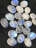 Moonstone 12X16MM Oval Cabs , Pack of 4Pcs. AAA quality cabochon. loose gemstone.