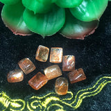Sunstone 7X9MM Rectangle Cabs , Natural gemstone cabochon. Good Quality cabs ( Pack of 6 pc )