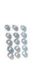 5mm Blue Topaz Loose Faceted Heart Shape , Good for Jewlery design, Pack of 10 Pc