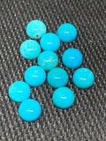 11 mm Natural Turquoise Cabs- Quality AAA- gemstone cabs Pack of 1 pc 100% natural turquoise- Turquoise Round Cabochon