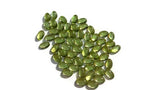 Peridot 5X7MM Oval Cabochons, Good Quality , Pack of 6 Pcs , Loose cabs. green Peridot gemstone. Peridot oval cabs