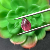 Tourmaline Cabochon , Size 8X12 MM , weight 4 carat .Pink Tourmaline gemstone loose cabs, code #T23 Pink Tourmaline cabs