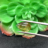 Tourmaline Cabochon , Size 10x14 MM , weight 5.5 carat ,Green Tourmaline gemstone loose cabs, code #T 47 Green Tourmaline cabs