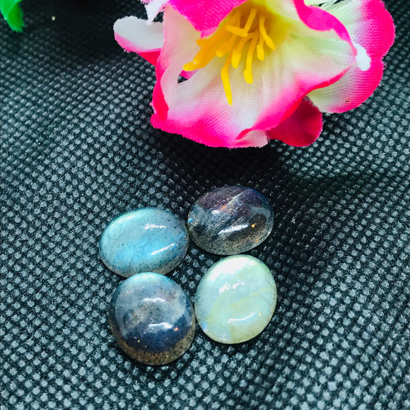 12x14 MM Labradorite Oval Cabs. Natural Blue Fire Cabs , Gemstone cabs pack of 4 pc , Gemstone cabs