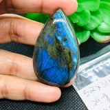 Labradorite Cabochon  52X31 mm AAA,Code (E-5) weight 29-gm Labradorite  Cabochon- Labradorite Gemstone- Natural Labradorite cabs