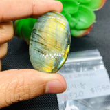 Labradorite Cabochon  43X26 mm AAA,Code (F-20) weight 12.4-gm Labradorite  Cabochon- Labradorite Gemstone- Natural Labradorite cabs