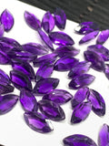 Amethyst Marquis Cut Stone 4x8 mm- pack of 5 pcs Natural Amethyst Marquis Faceted loose stones -  AAA Quality