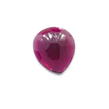 Garnet  Faceted Pear 26X22MM ,  Good quality Cabochons , red garnet cabs , Code #2 , Flat Thin slice 2MM , Rhodolite garnet