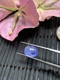 Tanzanite Cabochon 7X9 mm Calibrated Size Code #T35 Weight 2.5 carat -AAA Quality Natural Tanzanite Cabs