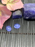 Matching Pair Tanzanite Cabochon 7X9 mm Calibrated Size Code #T38 Weight 5.5 carat -AAA Quality Natural Tanzanite Cabs