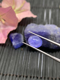 Tanzanite Cabochon 7X9 mm Calibrated Size Code #T47 Weight 2.5 carat -AAA Quality Natural Tanzanite Cabs