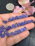 Tanzanite Cabochon Oval 7x9 mm Calibrated Size (1 Piece )Code #T71 -Good Quality Natural Tanzanite Cabs- Tanzanite Loose Stones