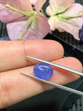 9x11 mm Tanzanite Cabochon Oval Calibrated Size Code #T109 Weight 5 carat -4A Quality Natural Tanzanite Cabs