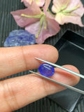 8x10 mm Tanzanite Cabochon Oval Calibrated Size Code #T117A Weight 4.5 carat -4A Quality Natural Tanzanite Cabs