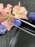 8x10 mm Tanzanite Cabochon Oval Calibrated Size Code #T118A Weight 4 carat -4A Quality Natural Tanzanite Cabs