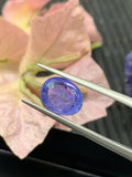 7x9mm Tanzanite Cabochon Oval Calibrated Size Code #T122 -4A Quality Natural Tanzanite Cabs-