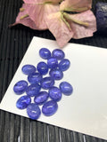 7x9 mm Tanzanite Cabochon Oval Calibrated Size Code #T155 -AAA Quality Natural Tanzanite Cabs- Tanzanite Loose Stones