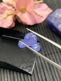 10mm Tanzanite Cabochon Round Calibrated Size Code #T197 -AAA Quality Natural Tanzanite Cabs- Tanzanite loose stone(1Piece)