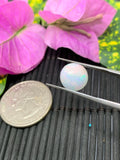 Ethiopian Opal Cabochon 10 mm Size Code #ET38- Weight 3 cts  AAA Quality Opal Cabochon - Natural Ethiopian Opal Cabs- Video Available