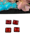 Garnet Octagon Faceted 10x12 mm size cut stone -Code #G22- Natural Garnet Loose Stone - AAA Quality Stones- Pack of 1 Piece