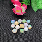 Ethiopian Opal 12MM  Cabochon  Code E#34- Weight 4.5 cts  AAAA Quality  Ethiopian Opal Round Cabs , Pack of 1 PC