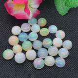 Ethiopian Opal 11MM  Cabochon  Code E#35- Weight 4 cts  AAAA Quality  Ethiopian Opal Round Cabs , Pack of 1 PC