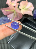 8x10 mm Tanzanite Cabochon Oval Calibrated Size Code #T115A Weight 4.5 carat -4A Quality Natural Tanzanite Cabs