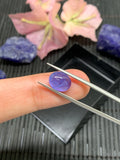 8x10 mm Tanzanite Cabochon Oval Calibrated Size Code #T118A Weight 4 carat -4A Quality Natural Tanzanite Cabs