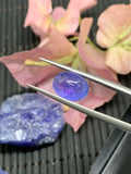 8x10 mm Tanzanite Cabochon Oval Calibrated Size Code #T120A Weight 4.5 carat -4A Quality Natural Tanzanite Cabs