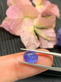 7x9mm Tanzanite Cabochon Oval Calibrated Size Code #T120 -4A Quality Natural Tanzanite Cabs-