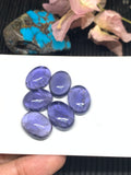 Iolite Oval Cabochon 12x16 mm size Code #i24- AA Quality  Natural Iolite Cabs  (Pack of 1 Piece )