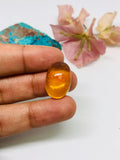 Citrine Cabochon 21x15 mm size Code #C14 Weight 16 carats - AA Quality Citrine Oval Cabochons - Natural Citrine Cabs-