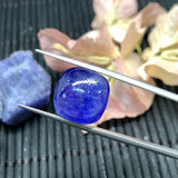 13x13 mm Tanzanite Square Cabochon Code #T206-208 AAA Quality Natural Tanzanite Cabochon- Tanzanite Loose Stone