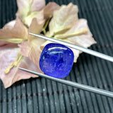 13x13 mm Tanzanite Square Cabochon Code #T206-208 AAA Quality Natural Tanzanite Cabochon- Tanzanite Loose Stone