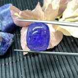 17X14 mm Tanzanite Cabochon Rectangle Code #T217- Weight 20 cts - AAA Quality Natural Tanzanite Cabochon