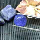 15x15 mm Tanzanite Cabochon Rectangle Code #T223-224 -AAA Quality Natural Tanzanite Cabochon