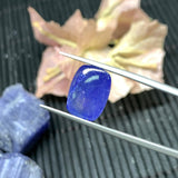 Tanzanite Cabochon Rectangle Code #T240- 243 -AAA Quality Natural Tanzanite Cabochon- 16x12mm / 10x13mm/ 10x13mm/ 9x12mm sizes