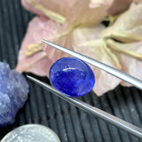 12X10 mm Tanzanite Cabochon Oval Code #T254-T257 -AAA Quality Natural Tanzanite Cabochon