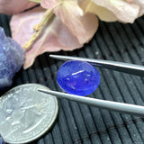 12X10 mm Tanzanite Cabochon Oval Code #T254-T257 -AAA Quality Natural Tanzanite Cabochon