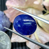 Tanzanite Oval Cabochon 12X14 mm Code #T282-T285 Weight 11.60 ct approx / Piece -AAA Quality Natural Tanzanite Cabochon