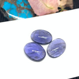 Iolite Oval Cabochon 18x13 mm size Code #i31  - AA Quality  Natural Iolite Cabs( Pack of 1 Piece)