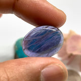 Iolite Oval Cabochon 19x15 mm size Code #i53 Weight 10.50 cts - AA Quality  Natural Iolite Cabs( Pack of 1 Piece)